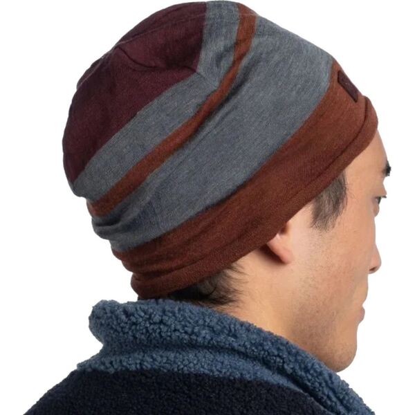 Buff Buff Merino Move Beanie 1302214161000 szary One size