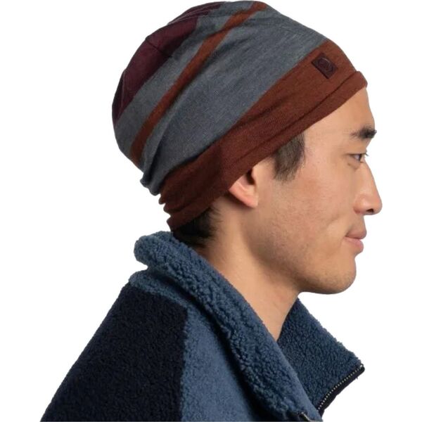 Buff Buff Merino Move Beanie 1302214161000 szary One size