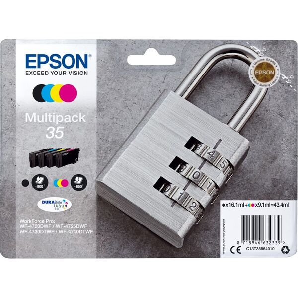Tusz Epson Tusz T3586 (Cyan, Magenta, Yellow, Black)