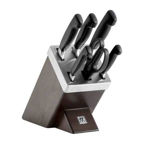 Zwilling Zestaw noży Four Star (Blok do noży, Nożyczki, Nóż x 5) (35145-000-0)