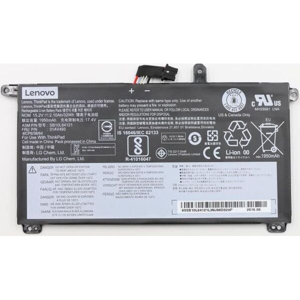 Bateria Lenovo 00UR891