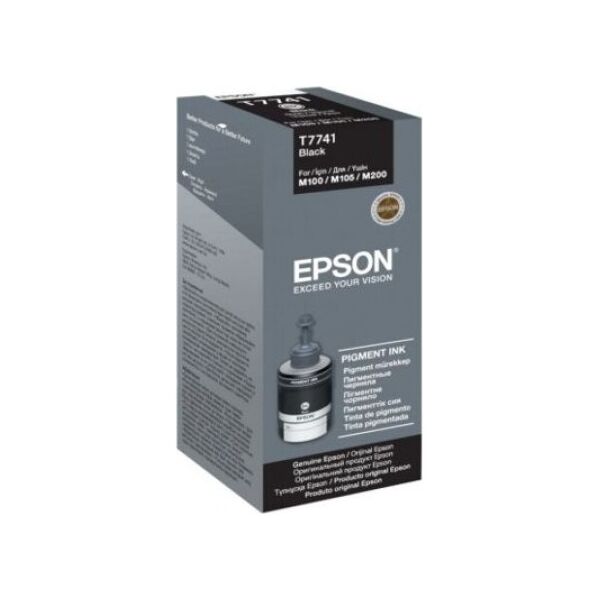 Tusz Epson Butelka z oryginalnym atramentem, black (C13T774140)