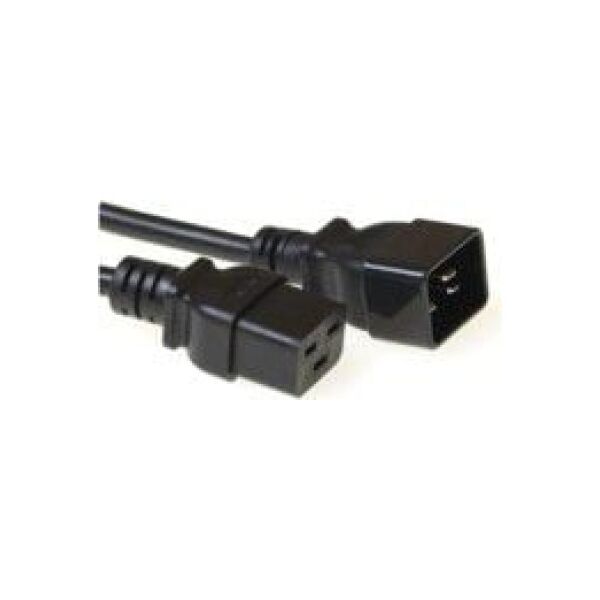 Kabel zasilający MicroConnect C19 - C20, 16A, 0.5m (PE141505)