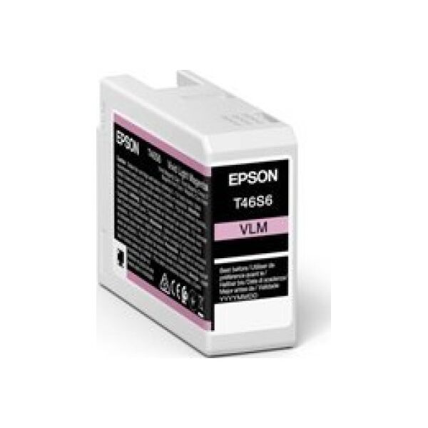 Tusz Epson Tusz T46S6 VIVID LIGHT MAGENTA 25ml do SC-P700