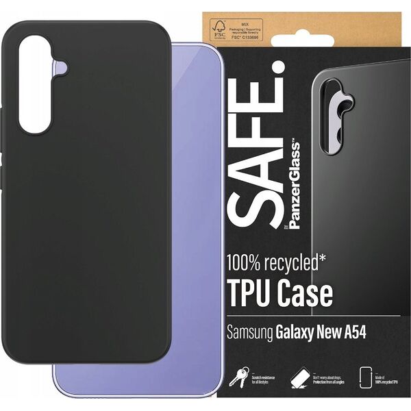 PanzerGlass PanzerGlass SAFE. TPU Case Samsung Galaxy A55 5G schwarz