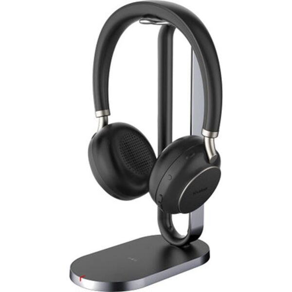Słuchawki Yealink Yealink BH76 Zestaw słuchawkowy Bezprzewodowy Ręczny Połączenia/muzyka USB Type-C Bluetooth Podstawka do ładowania Czarny