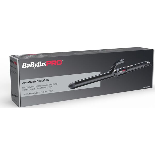 Lokówka BABYLISS PRO BaByliss Žnyplės plaukams, Ø25mm BAB2473TDE