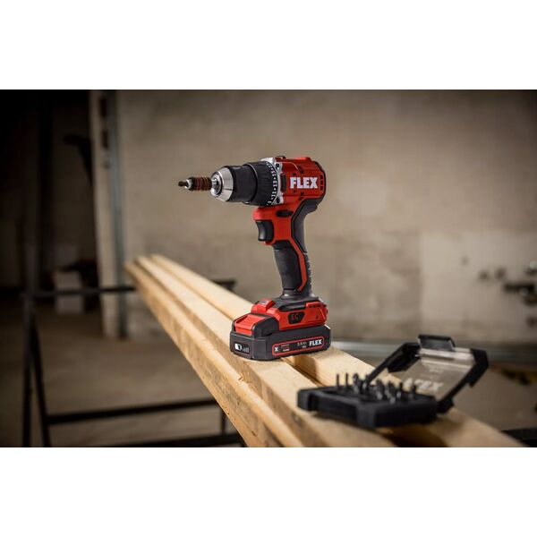 Wiertarko-wkrętarka Sourcing Cordless screwdriver-drill FLEX DD 2G 18.0V-EC C LD