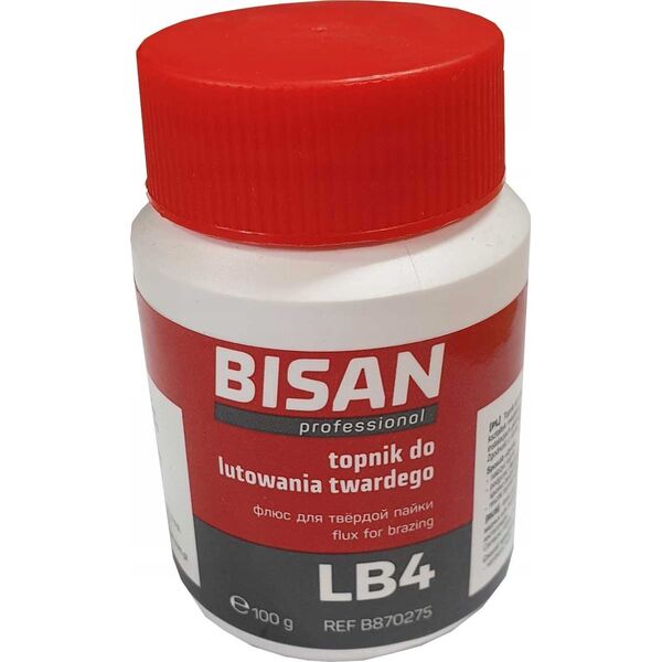 Bisan Pasta do lutowania twardego lb4 100g (puszka)
