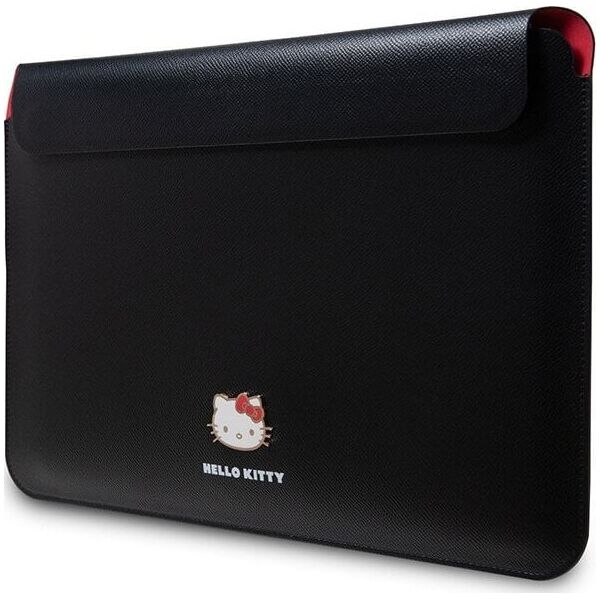 Etui Sourcing Hello Kitty Sleeve HKCS14PGHDLMK 14" black/black PU Metal Logo