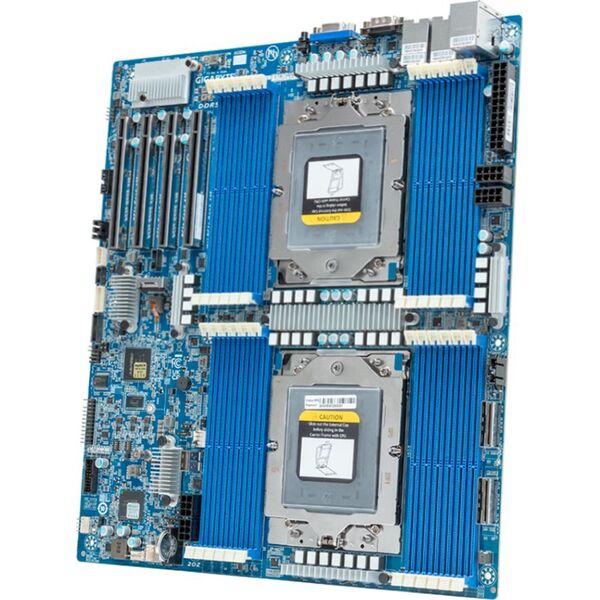Gigabyte Gigabyte Mainboard MZ73-LM0 AMD EPYC E-ATX Sockel SP5 Single REV 2.0
