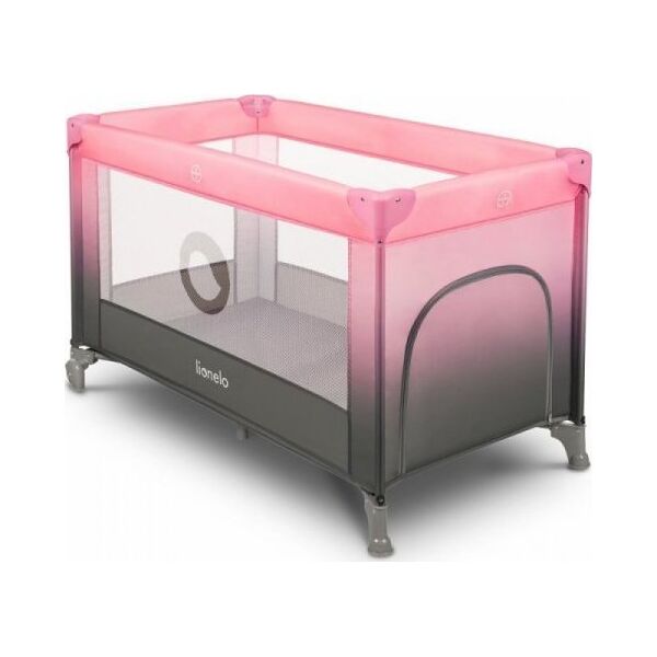 Lionelo Lionelo Łóżeczko turystyczne Stefi Pink Ombre