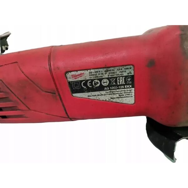 Szlifierka Milwaukee MILWAUKEE.ANGLE GRINDER AG1000-125EKX 1000W 125mm