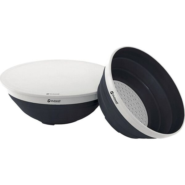 Outwell Zestaw naczyń Outwell Collaps Bowl & Colander Set - navy night Uniwersalny