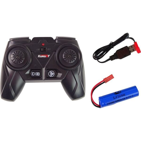 LeanToys Traktor Zdalnie Sterowany R/C Czarny 2,4G Metal