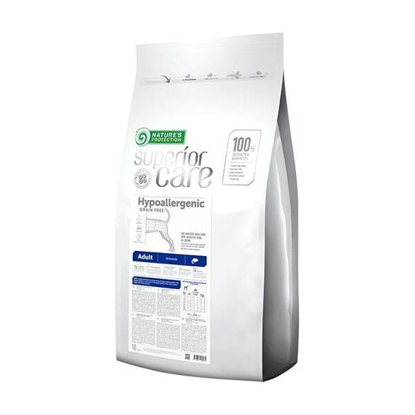 Nature’s Protection NATURES PROTECTION PIES 10 kg SUPERIOR    CARE HYPOALLERGENIC ADULT ALL BREEDS
