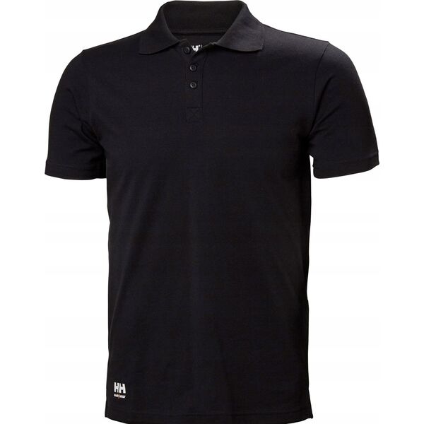 Helly Hansen T-shirt HELLY HANSEN Manchester Polo, black L