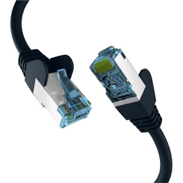 Triton M-Cab EC020200148 kabel sieciowy Czarny 0,25 m Cat7 S/FTP (S-STP)