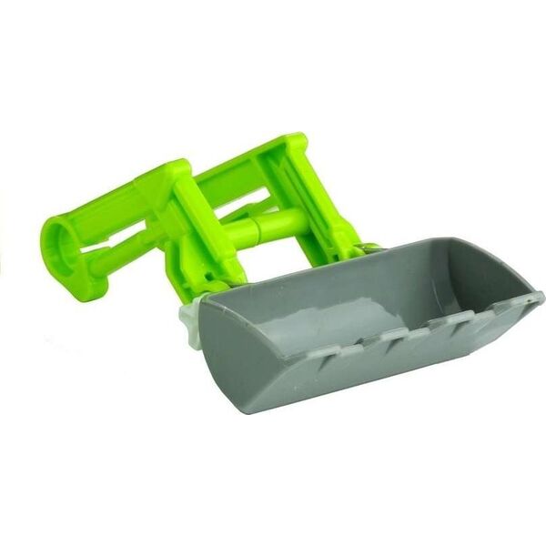 LeanToys Lean Toys Montavimo traktorius su priekaba medienai 43 cm