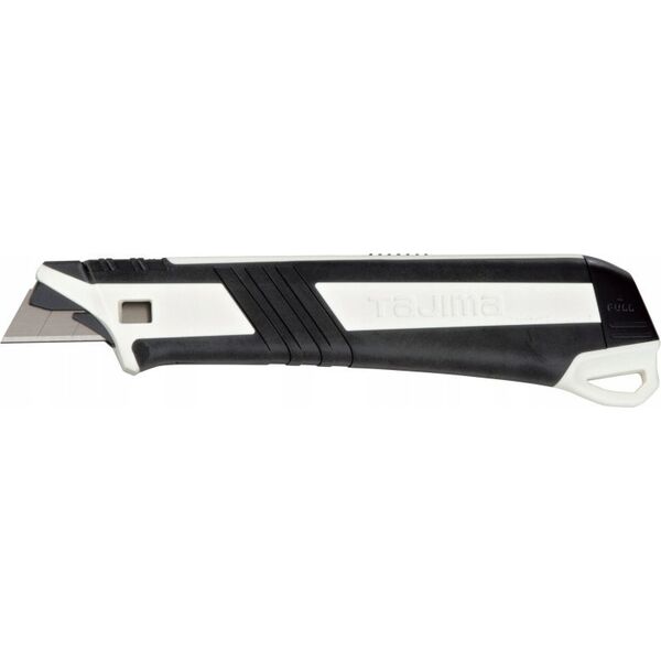 Tajima Sustiprintas gumuotas peilis laužomomis 18mm geležtėmis, Tajima DORA Impact 18mm Juodas Blade