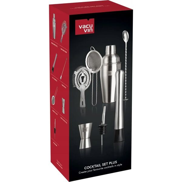 Vacu Vin Cocktail Set Plus (7pcs), Box
