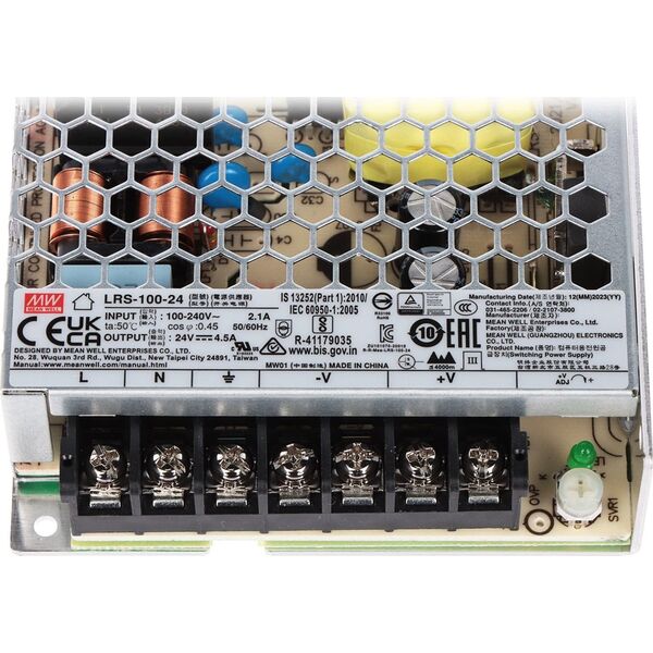 Mean Well ZASILACZ IMPULSOWY LRS-100-24 MEAN WELL