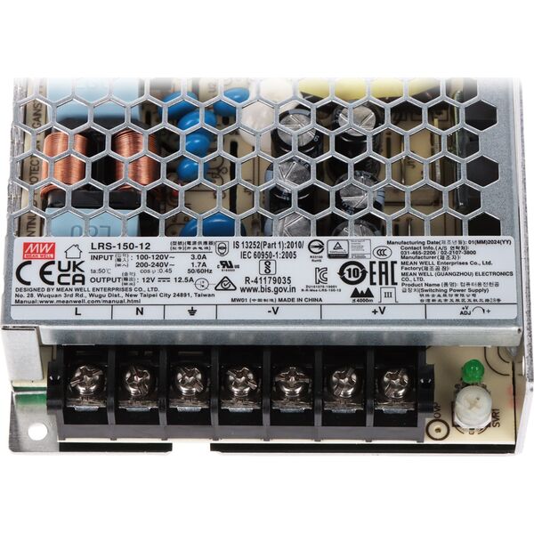 Mean Well ZASILACZ IMPULSOWY LRS-150-12 MEAN WELL