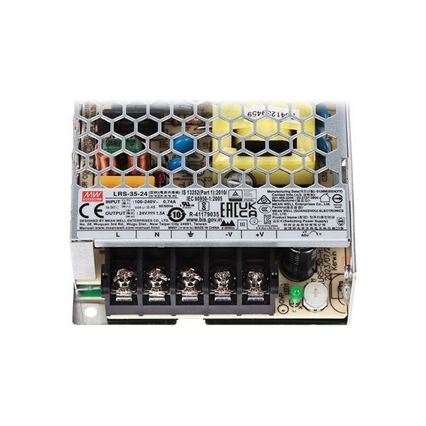 Mean Well ZASILACZ IMPULSOWY LRS-35-24 MEAN WELL