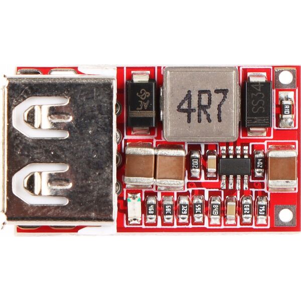 Przetwornica MODUŁ PRZETWORNICY Z GNIAZDEM USB PZD-USB/12-5V DC/DC