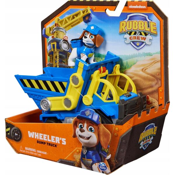 Figurka Spin Master RUBBLE EKIPA POJAZD WHEELER WYWROTKA 6066528 WB2