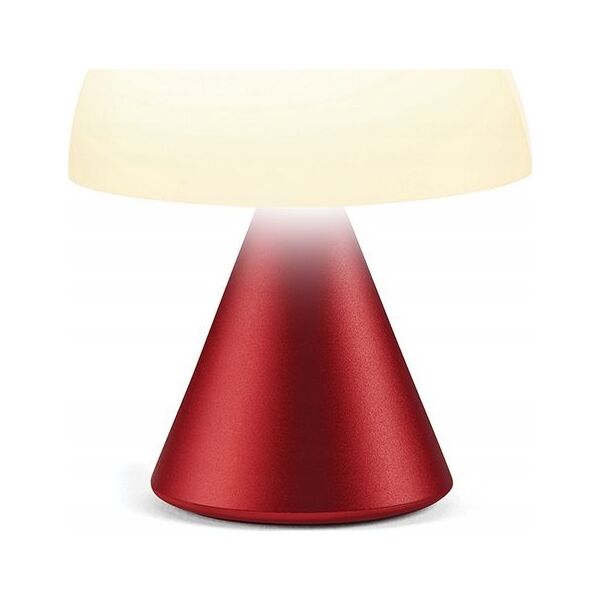 Lampa stołowa Lexon Lexon Mina Mini Lampa LED czerwony/ dark red LH60DR