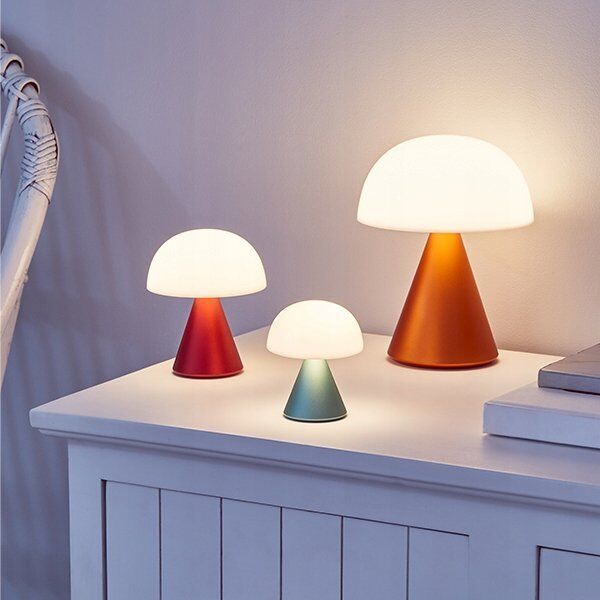 Lampa stołowa Lexon Lexon Mina Mini Lampa LED czerwony/ dark red LH60DR