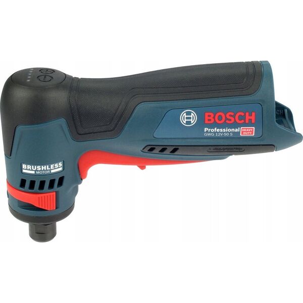 Bosch SZLIFIERKA KATOWA TRZPIENIOWA GWG 12V-50 S BEZ AKUM. I LADOWARKI