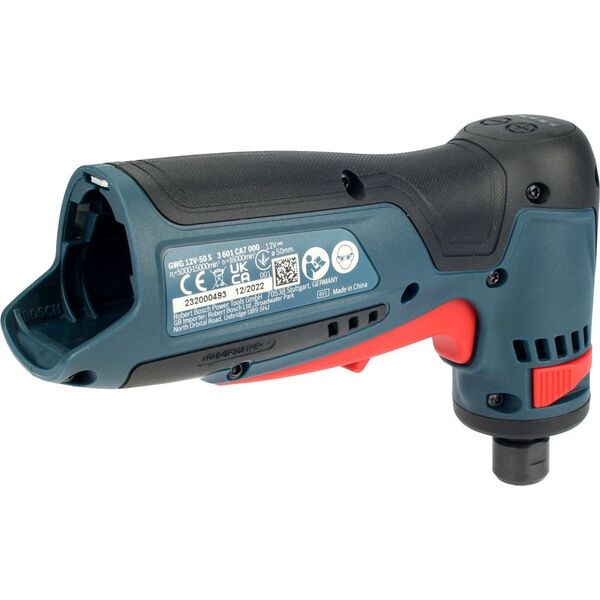 Bosch SZLIFIERKA KATOWA TRZPIENIOWA GWG 12V-50 S BEZ AKUM. I LADOWARKI