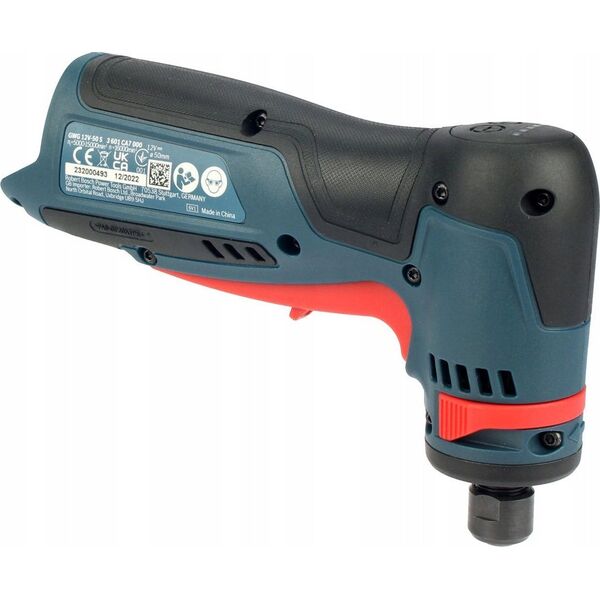 Bosch SZLIFIERKA KATOWA TRZPIENIOWA GWG 12V-50 S BEZ AKUM. I LADOWARKI