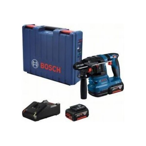 Bosch MÅOT UDAROWY OBROTOWY AKUMULATOROWY SDS+ GBH 185-LI 2*4.0AH