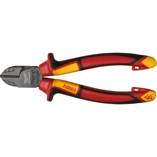 Milwaukee Szczypce Milwaukee 4932464567 do cięcia bocznego VDE 160 mm czerwone