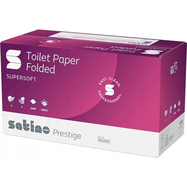 Gembird Wepa Toilet paper in sheets LTPCB2300V, 300 sheets, 10.5 x 20.5, Cellulose, (30pcs)