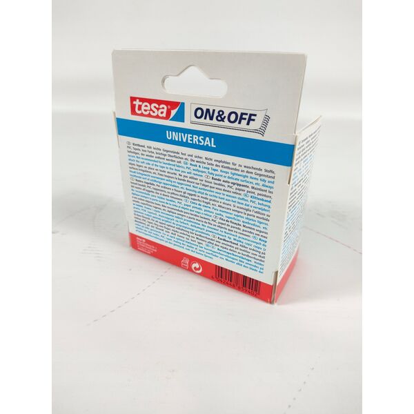 Tesa tesa ON&OFF Universal Klettband schwarz 2,5m 20mm