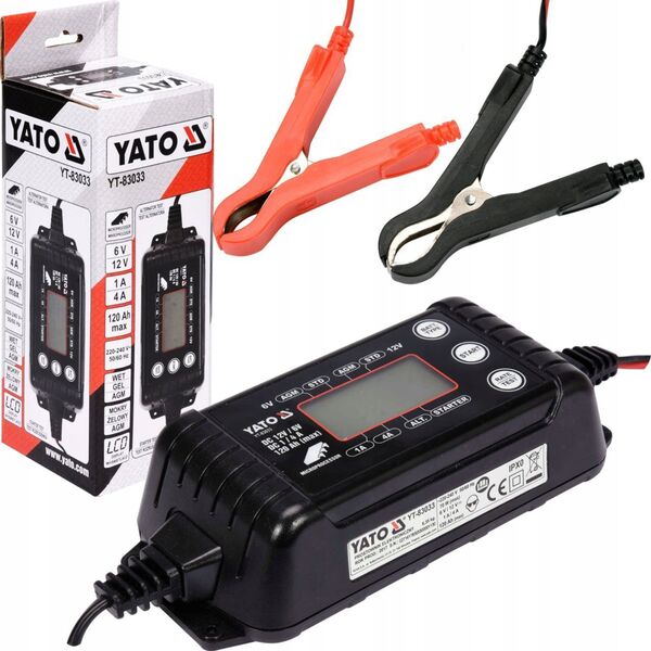 Yato YT.ELECTRONIC RECTIFIER 6-12V 1/4A ...