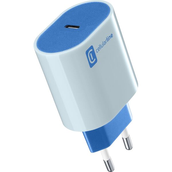 Ładowarka Cellular Line Cellularline USB-C CHARGER PD 20W BLUE