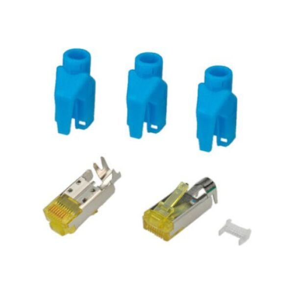 Hirose Wtyczka HiRose TM31 ekranowana, niebieski przelot, 50 szt.