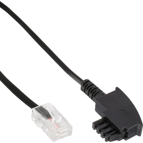 InLine InLine® TAE-F to RJ45 8P2C cable, 25m