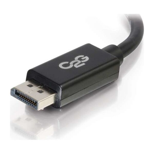 Kabel C2G C2G 3ft Ultra High Definition DisplayPort Cable with Latches - 8K DisplayPort Cable - M/M - DisplayPort-Kabel - DisplayPort (M) zu DisplayPort (M) - 91.4 cm - eingerastet - Schwarz