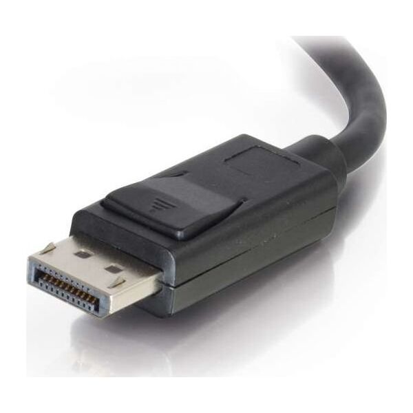 Kabel C2G C2G 3ft Ultra High Definition DisplayPort Cable with Latches - 8K DisplayPort Cable - M/M - DisplayPort-Kabel - DisplayPort (M) zu DisplayPort (M) - 91.4 cm - eingerastet - Schwarz