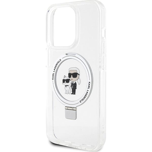 Karl Lagerfeld Karl Lagerfeld Ringstand Karl and Choupette Mag Case