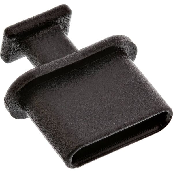 InLine InLine® Dust Cover for USB Type-C sockets black 50 pcs. pack