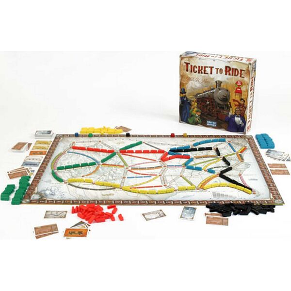 Djeco Stalo žaidimas Days of Wonder Ticket To Ride USA, FIN