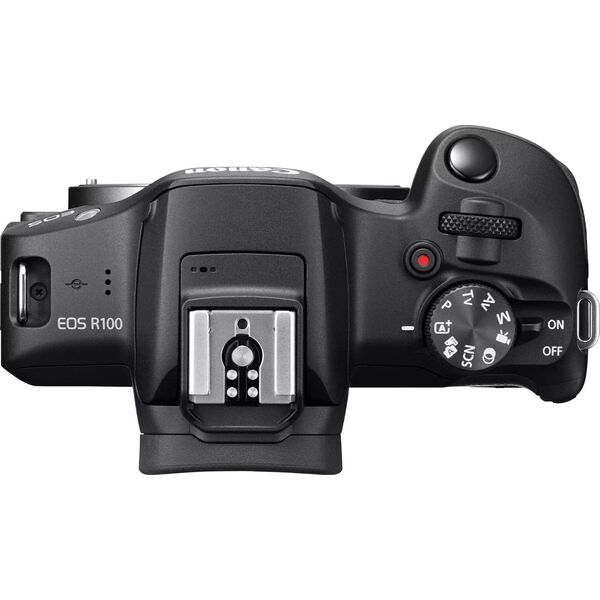 Aparat Canon EOS R100  + RF-S 18-150mm f/3.5-6.3 IS STM + adapter EF-EOS R