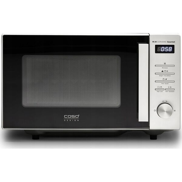 Kuchenka mikrofalowa Caso Caso | Ceramic Gourmet Microwave Oven | M 20 | Free standing | 700 W | Silver